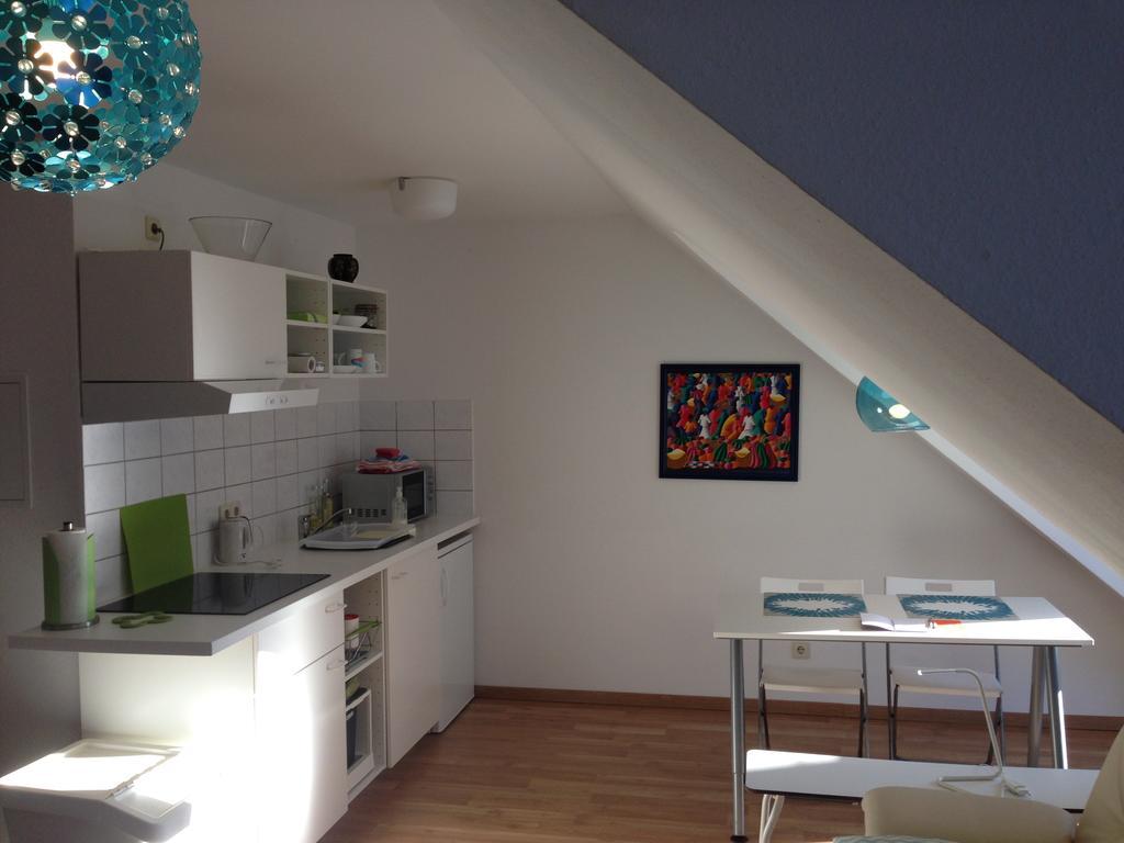 Studio Ochsenfurt Mit Sonnigem Balkon エクステリア 写真